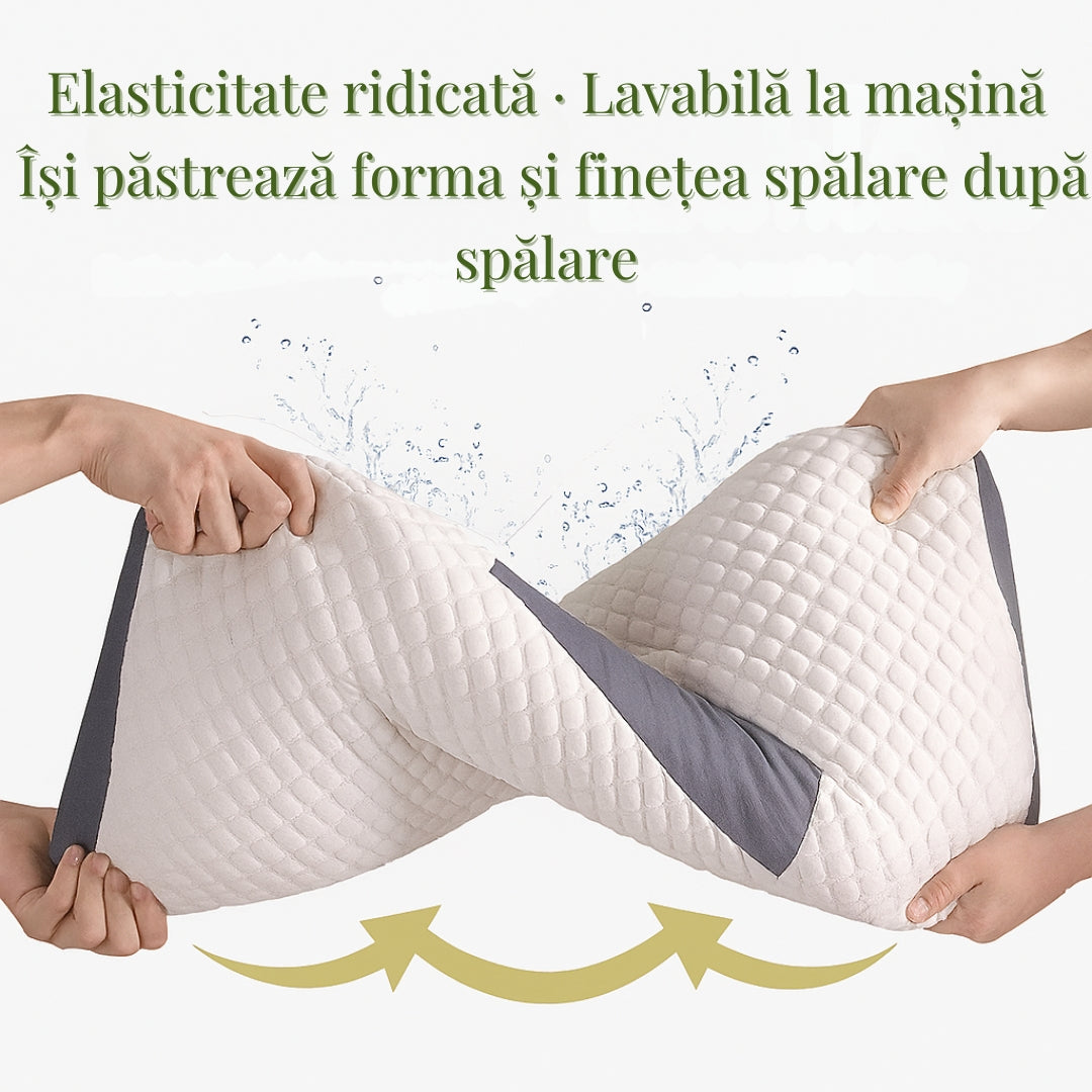 OFERTĂ 2X1 | CorporeFlex – Pernă Cervicală 3D