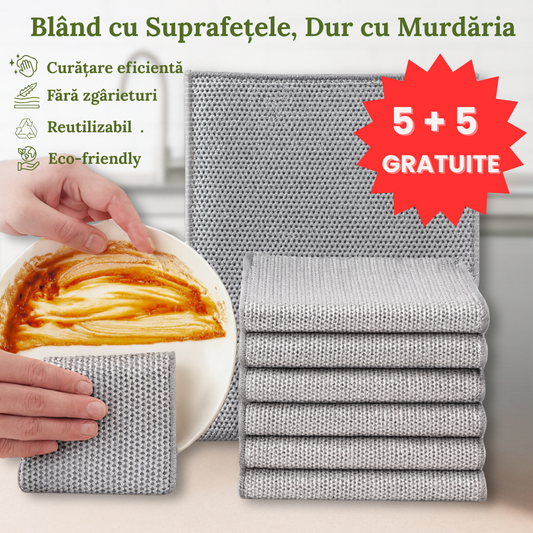 UltraClean – Pachet Lavete de Curățenie ECO