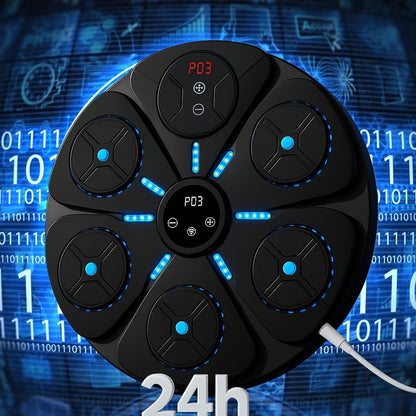 KO.PAD 2025 – Painel de Boxe Musical Bluetooth + Luvas MMA Profissionais de Oferta