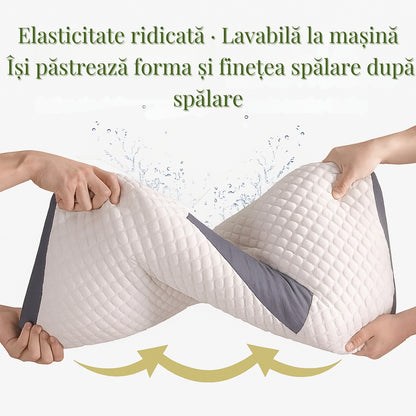 OFERTĂ 2X1 | CorporeFlex – Pernă Cervicală 3D
